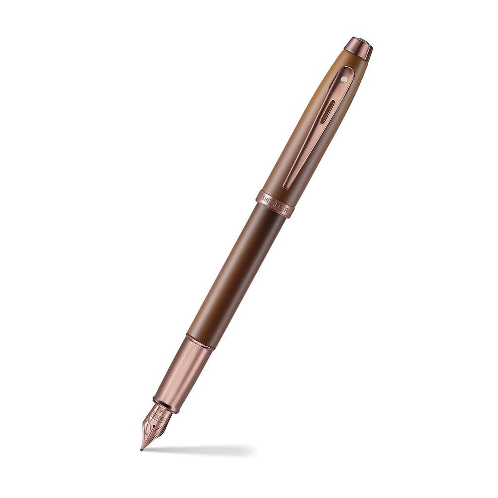 Sheaffer 100 9374 Coffee Edition Matte Brown Fountain Pen