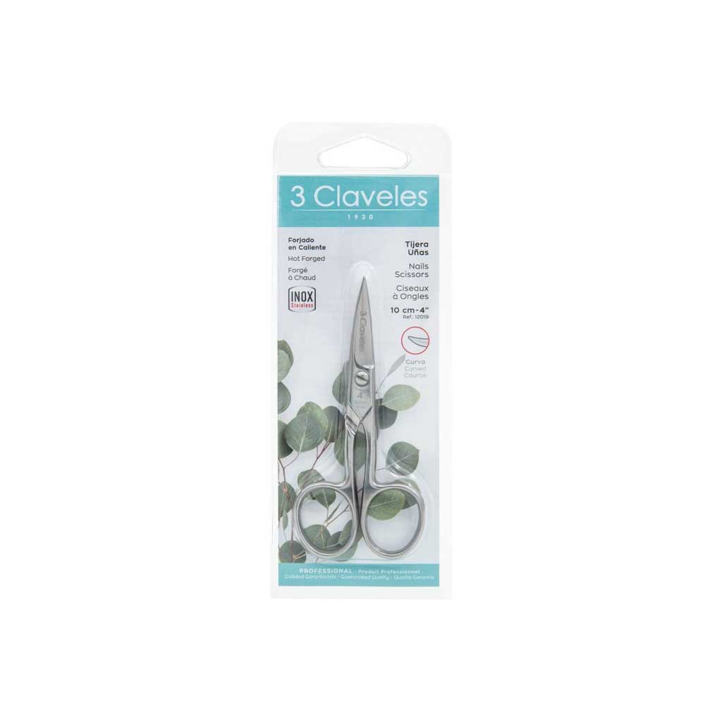Stainless Steel Curved Nail Scissors