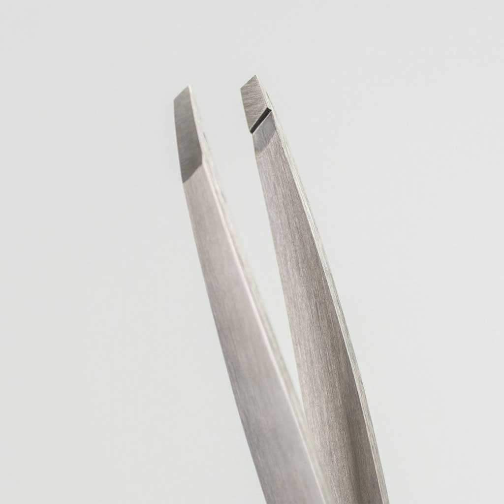 Stainless Steel Slanted Tweezers