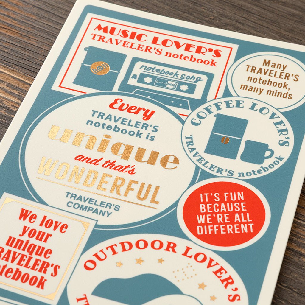 Traveler's Notebook Plastic Sheet for 2027 Diary