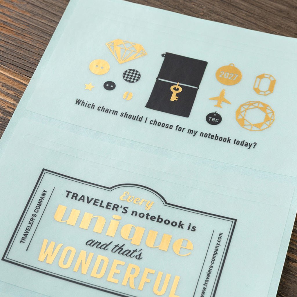 Traveler's Notebook Customized Sticker Set for 2027 Diary