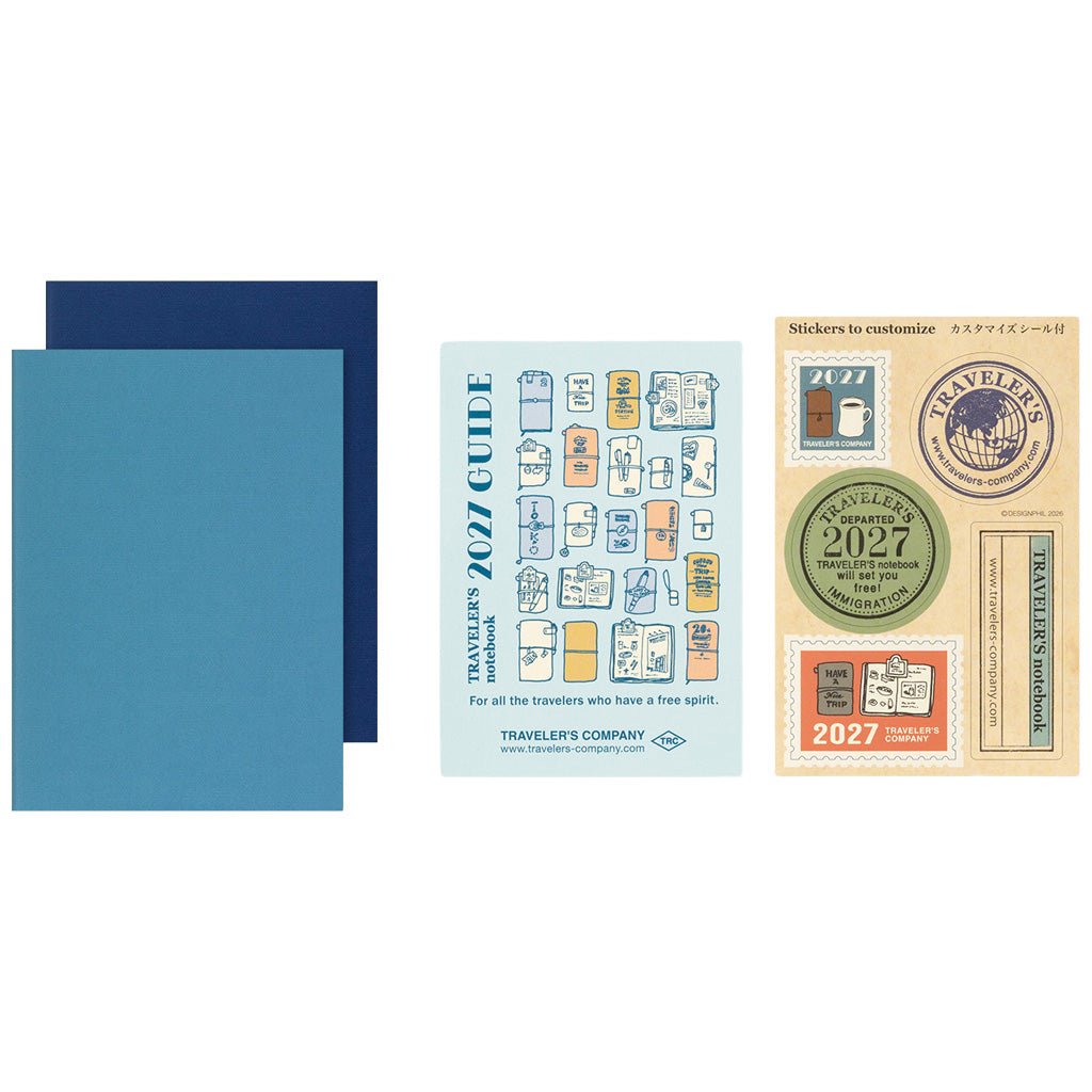 Traveler's Passport Notebook Refill 2027 Weekly Diary