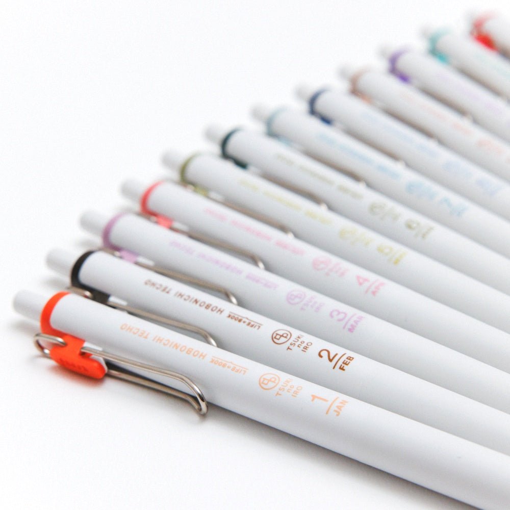 TSUKI no IRO: Uniball One - July-Dec Set with Case
