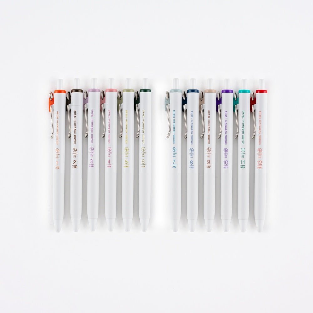 TSUKI no IRO: Uniball One - July-Dec Set with Case