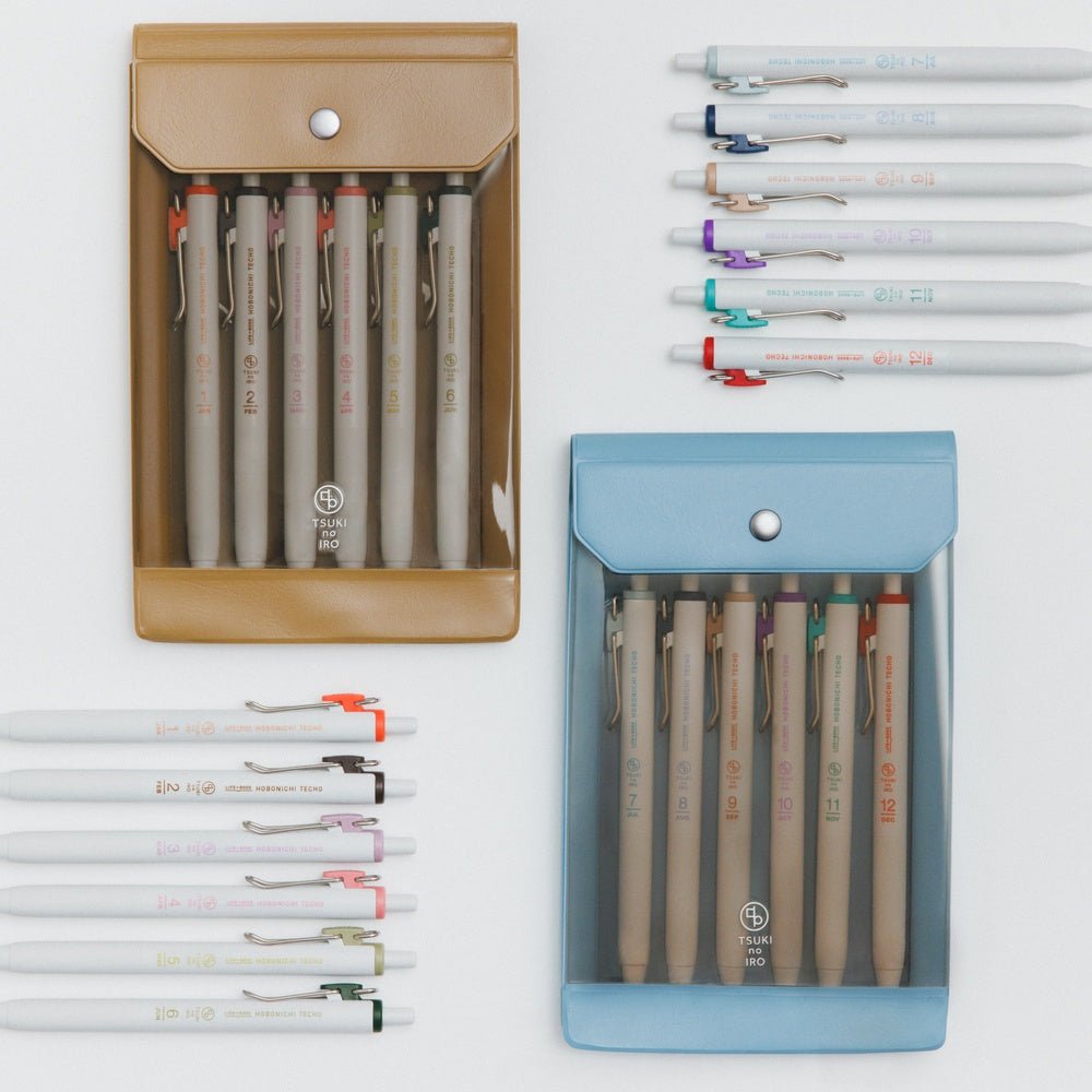 TSUKI no IRO: Uniball One - July-Dec Set with Case