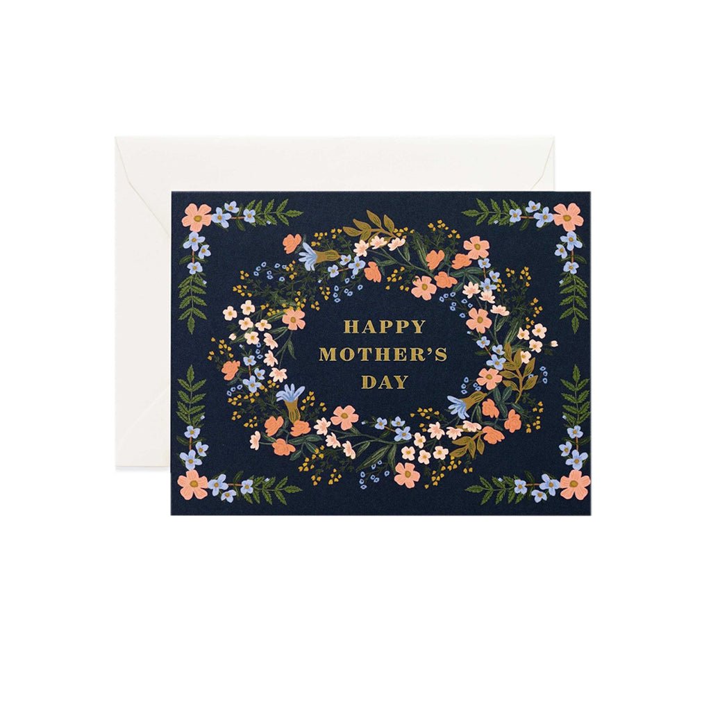 Wreath Mother's Day Card